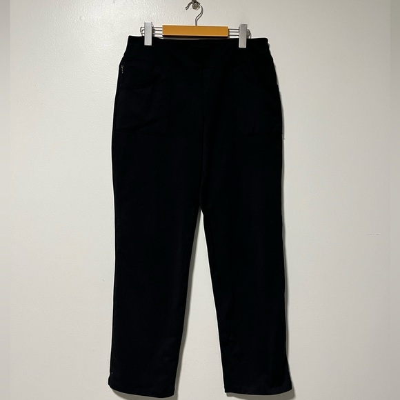 Lands’ End Women’s Black Pants – Size Medium (10-12) - Picture 1 of 13